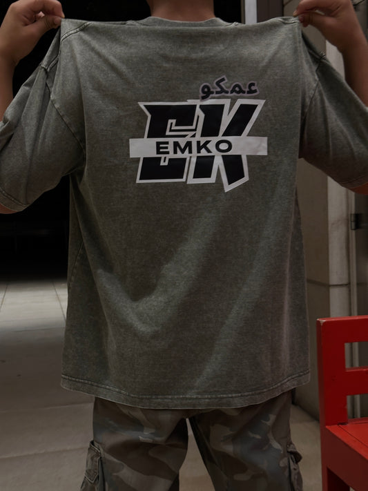 EMKO GRAY T-SHIRT